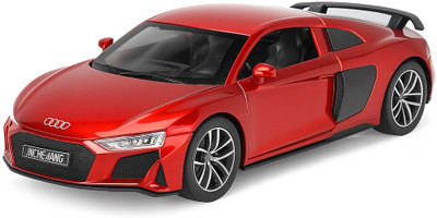 Ignite 1:32 Scale Alloy Car Toy AudiR8 Die-cast Pull Back Car with Light & Music(Red, Pack of: 1)
