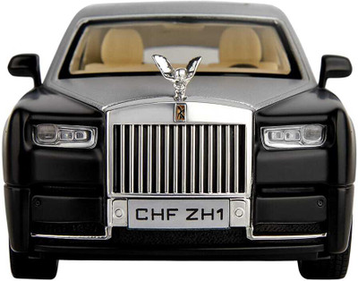 Joynest RollsRoyce Phamton Premium Die-Cast Toy Car 1/32 Scale Black & Silver(BLACK,SILVER, Pack of: 1)