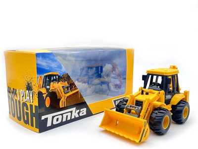 AR KIDS TOYS Tonka JCB Build diger Freewheels Plastic Small in Size for Kids (Pack of 1)(Multicolor)