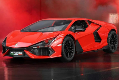 Zuuluzrs 1:24 Lamborghini Revuelto Toy Car With Doors Can Be Open(Black, White, Orange, Red, Blue, Pack of: 1)