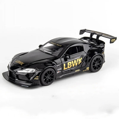 SPENOP 1:24 Die-cast Carupra Metal Car(Black)