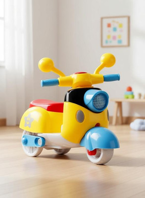 K A Enterprises Mini Scooter Toys for Kids Toy Pull Back(Multi Color) (Pack of 1)(Multi Color, Pack of: 1)