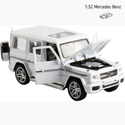 Arizuul Mercedes-Benz AMG G65 1:32 Scale Diecast Car Baby Pull Toy with Wheels(Black, White, Red, Pack of: 1)