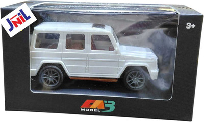 JniL Plastic push back car(White, Pack of: 1)