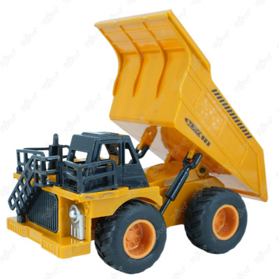 Toyco Mining Dumper Truck Toy Construction Simulation Kids Vehicle FRICTION POWERED(Multicolor, Pack of: 1)