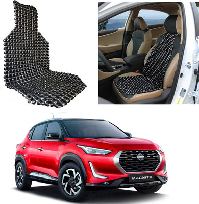 Oshotto Wooden Bead Seating Pad For  Nissan(Front Seats Black)