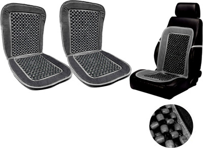 AUTO PEARL Polyester, Cotton Seating Pad For  Universal For Car Universal For Car(Front Seats Grey)