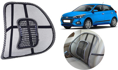HANSHIKA ENTERPRISES Polyester, Nylon Seating Pad For  Hyundai Elite i20(Front Seats, Back Seat, Home, Office Black, Grey)