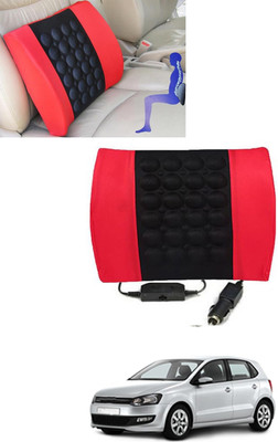 MSNP Cushion Seating Pad For  Volkswagen Polo(Car, Home, Office Red, Black)