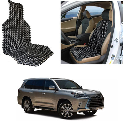 Oshotto Wooden Bead Seating Pad For  Lexus LX 570(Front Seats Black)