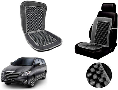 AUTO PEARL Polyester, Cotton Seating Pad For  Toyota Innova(Front Seats Grey)