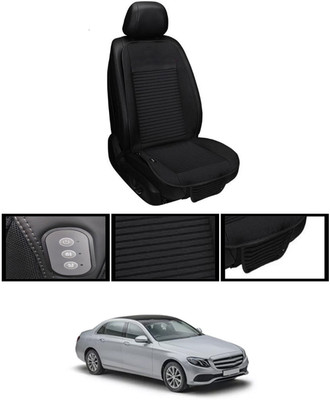 MSNP Leather Seating Pad For  Renault Duster(Front seats, Black Seat Black)