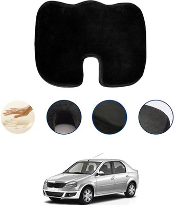 monolive Foam Seating Pad For  MAHINDRA Logan(Car, Office, Travel Black)