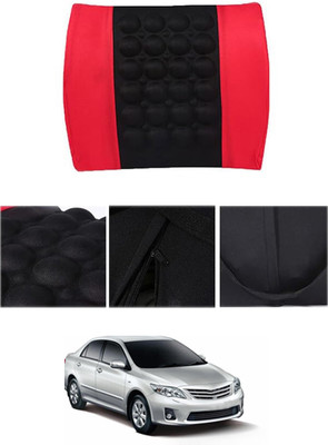 MATIES Foam Seating Pad For  Toyota Altis(Car/Home/Office Red, Black)