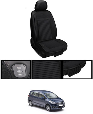 MSNP Leather Seating Pad For  HYUNDAI Eon(Front seats, Black Seat Black)