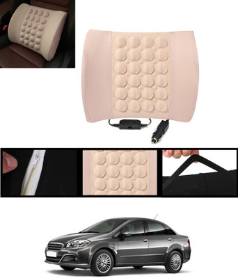 MSNP Nylon Seating Pad For  Fiat Linea(Car, Bus, Home, Office Beige)