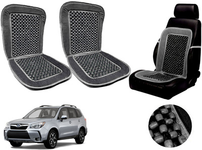AUTO PEARL Polyester, Cotton Seating Pad For  Subaru Forester(Front Seats Grey)