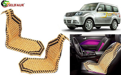 HANSHIKA ENTERPRISES Wooden Bead, Nylon Seating Pad For  Tata Sumo Grande(Front Seats, Back Seats, Office Chair Beige)