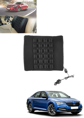 ABJD Cushion Seating Pad For  Skoda Superb(Car Black)