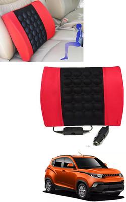 HANSHIKA ENTERPRISES Cushion Seating Pad For  MAHINDRA KUV100(Car, Home, Office Red, Black)