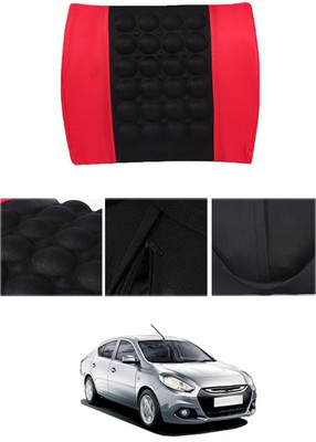 MATIES Foam Seating Pad For  Renault Scala(Car/Home/Office Red, Black)