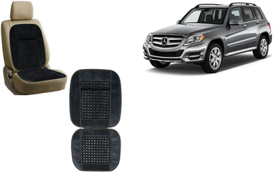 HANSHIKA ENTERPRISES Wooden Bead, Velvet Seating Pad For  Mercedes Benz GLK-Class(Car, Home and Office Grey)
