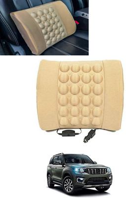ABJD Cushion Seating Pad For  MAHINDRA Universal For Car(Car Beige)