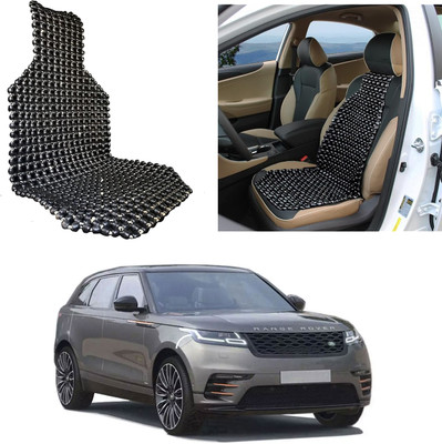 Oshotto Wooden Bead Seating Pad For  Land Rover Range Rover Velar R-Dynamic S Petrol(Front Seats Black)