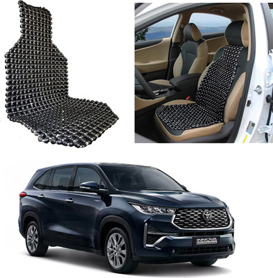 Oshotto Wooden Bead Seating Pad For  Toyota(Front Seats Black)