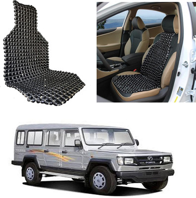 Oshotto Wooden Bead Seating Pad For  Force(Front Seats Black)
