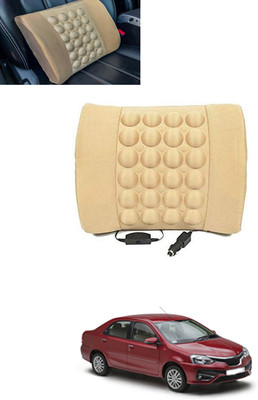 MSNP Cushion Seating Pad For  Toyota Etios(Car, Home, Office Beige)
