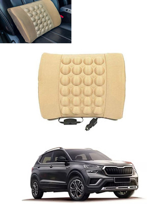 MSNP Cushion Seating Pad For  Skoda Universal For Car(Car, Home, Office Beige)