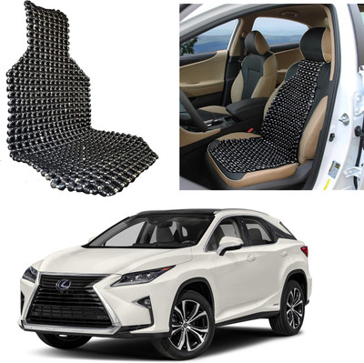 Oshotto Wooden Bead Seating Pad For  Lexus(Front Seats Black)