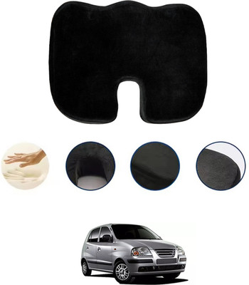 monolive Foam Seating Pad For  HYUNDAI Universal For Car(Car, Office, Travel Black)