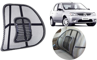 HANSHIKA ENTERPRISES Polyester, Nylon Seating Pad For  Mahindra Logan(Front Seats, Back Seat, Home, Office Black, Grey)
