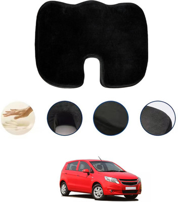 monolive Foam Seating Pad For  Chevrolet Sail UVA(Car, Office, Travel Black)