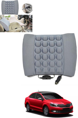 ABJD Cushion Seating Pad For  Skoda Rapid(Car Grey)