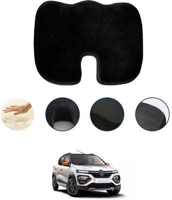 monolive Foam Seating Pad For  Renault Universal For Car(Car, Office, Travel Black)