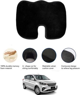MATIES Cushion Seating Pad For  Maruti Suzuki Ertiga(All Vehicle, Wheel Chair, Office, Travel, Home, Study Table Black)