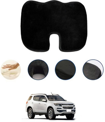 monolive Foam Seating Pad For  Chevrolet Trailblazer(Car, Office, Travel Black)