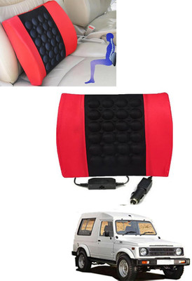 MSNP Cushion Seating Pad For  Maruti Suzuki Gypsy(Car, Home, Office Red, Black)