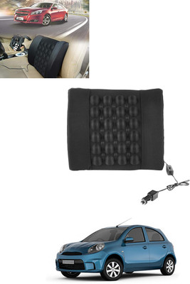 MSNP Cushion Seating Pad For  Nissan Micra Active(Car, Home, Office Black)