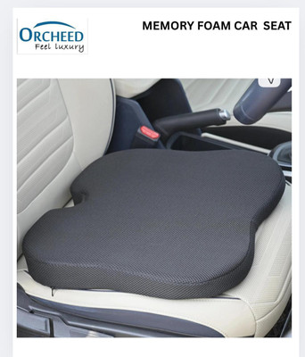ORCHEED Foam Seating Pad For  Universal For Car(Front Seats, Back Seats Black)