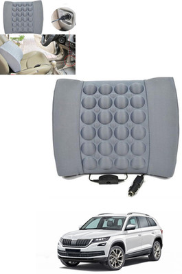 ABJD Cushion Seating Pad For  Skoda Universal For Car(Car Grey)