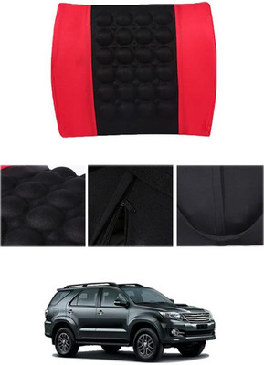 MATIES Foam Seating Pad For  Toyota Fortuner(Car/Home/Office Red, Black)