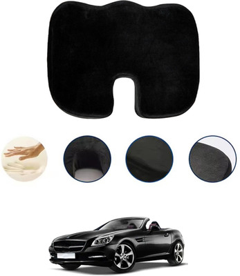 monolive Foam Seating Pad For  Mercedes Benz Universal For Car(Car, Office, Travel Black)