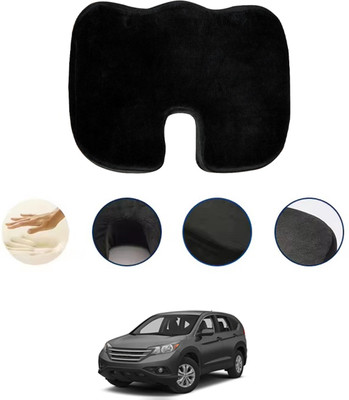 monolive Foam Seating Pad For  Honda Universal For Car(Car, Office, Travel Black)