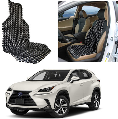 Oshotto Wooden Bead Seating Pad For  Lexus NX 300h Exquisite Petrol(Front Seats Black)