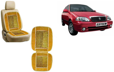 HANSHIKA ENTERPRISES Wooden Bead, Velvet Seating Pad For  Maruti Suzuki Esteem(Car, Home and Office Yellow)