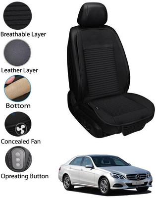 AYW Leather Seating Pad For  Mercedes Benz E250(Front Seat Black)